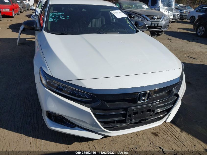 2022 Honda Accord Sedan Sport Se VIN: 1HGCV1F49NA112202 Lot: 37952460