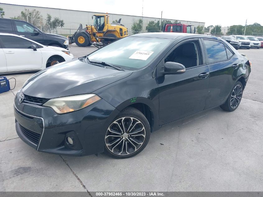 2016 Toyota Corolla S Plus VIN: 2T1BURHE7GC542262 Lot: 37952465