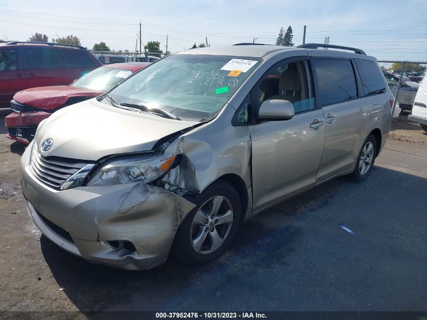 2015 Toyota Sienna Le 8 Passenger VIN: 5TDKK3DC0FS686653 Lot: 37952476