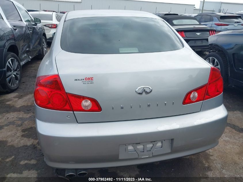 2005 Infiniti G35 VIN: JNKCV51E45M200867 Lot: 37952492