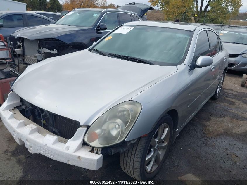 2005 Infiniti G35 VIN: JNKCV51E45M200867 Lot: 37952492