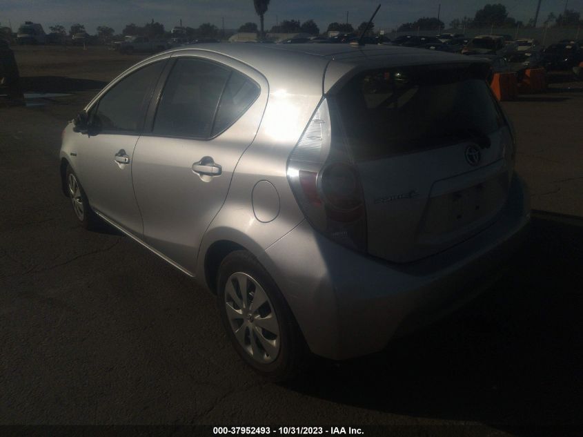 2013 Toyota Prius C One/Two/Three/Four VIN: 2GTEC19T841377363 Lot: 37952493