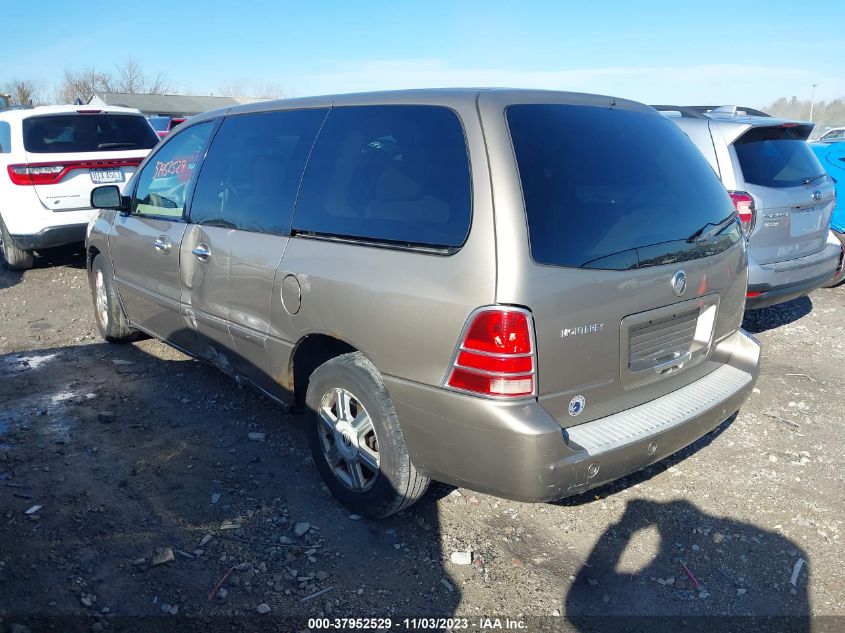 2004 Mercury Monterey Convenience/Luxury VIN: 2MRZA20284BJ05310 Lot: 37952529