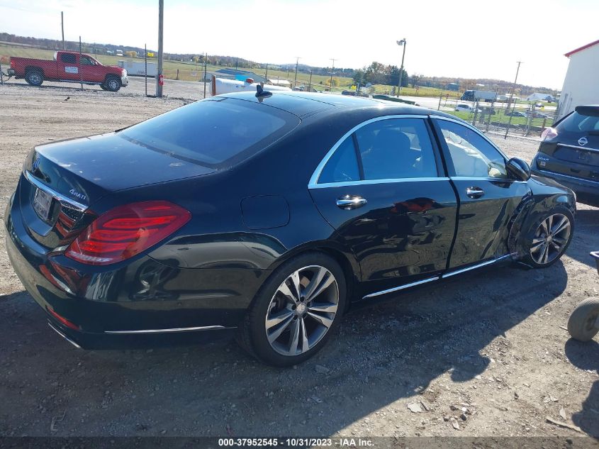 2014 Mercedes-Benz S 550 4Matic VIN: WDDUG8FB2EA048174 Lot: 37952545