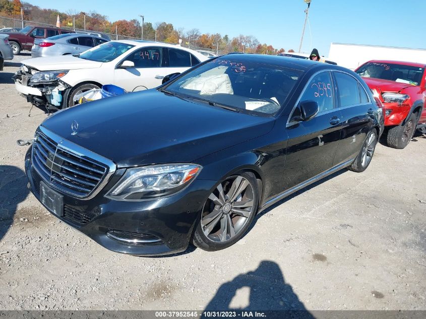 2014 Mercedes-Benz S 550 4Matic VIN: WDDUG8FB2EA048174 Lot: 37952545