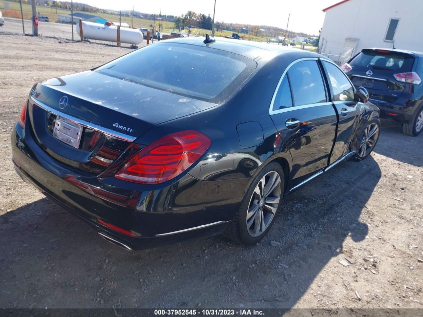 2014 Mercedes-Benz S 550 4Matic VIN: WDDUG8FB2EA048174 Lot: 37952545