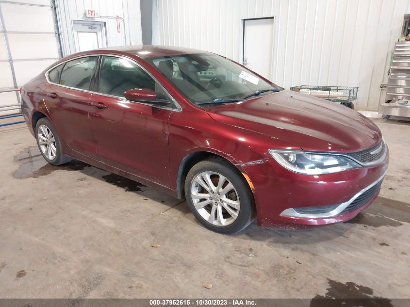 2015 Chrysler 200 Limited VIN: 1C3CCCAB8FN590812 Lot: 37952615