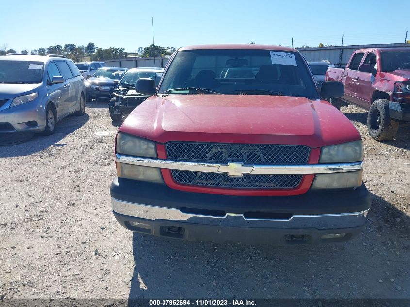 2004 Chevrolet Silverado 1500 Ls VIN: 2GCEC19T541237593 Lot: 37952694