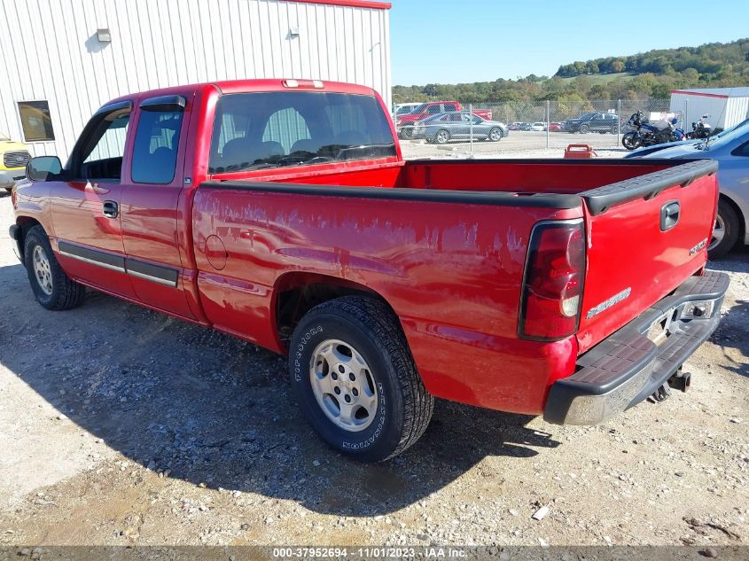 2004 Chevrolet Silverado 1500 Ls VIN: 2GCEC19T541237593 Lot: 37952694