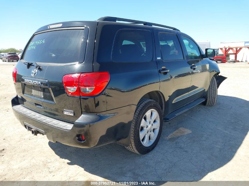 2008 Toyota Sequoia Sr5 VIN: 5TDZY64A38S011878 Lot: 37952721