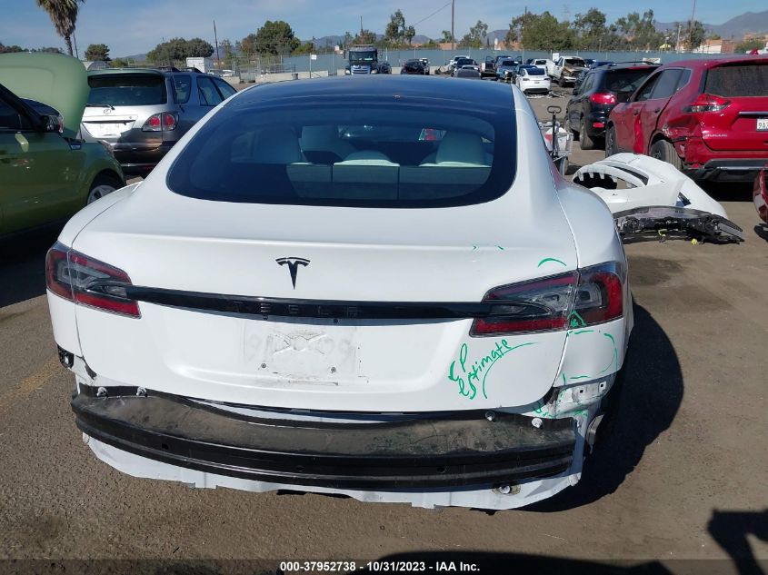 2022 Tesla Model S VIN: 5YJSA1E59NF464770 Lot: 37952738