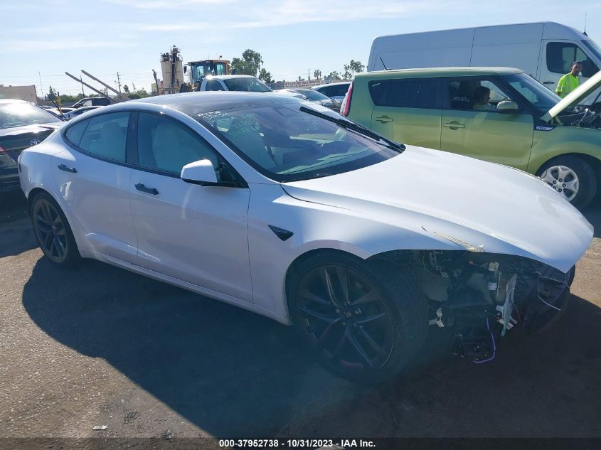 2022 Tesla Model S VIN: 5YJSA1E59NF464770 Lot: 37952738