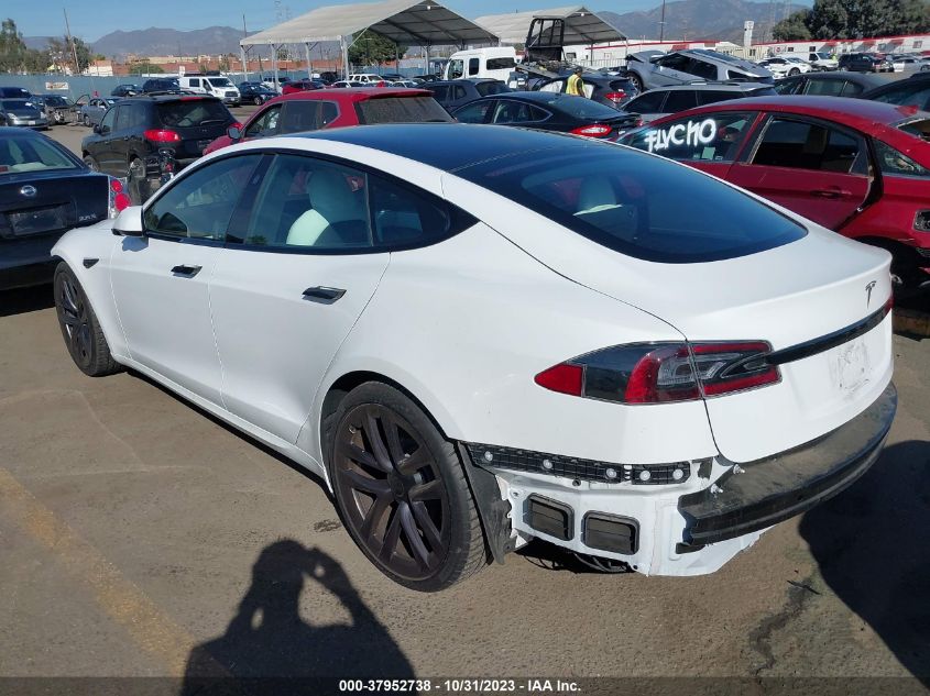 2022 Tesla Model S VIN: 5YJSA1E59NF464770 Lot: 37952738