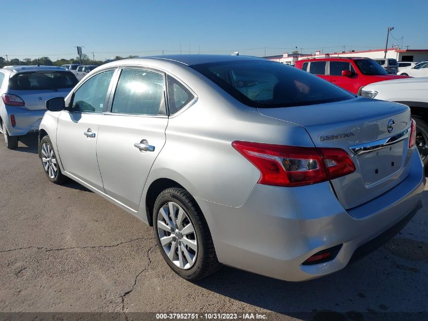 2019 Nissan Sentra S VIN: 3N1AB7AP5KY354952 Lot: 37952751