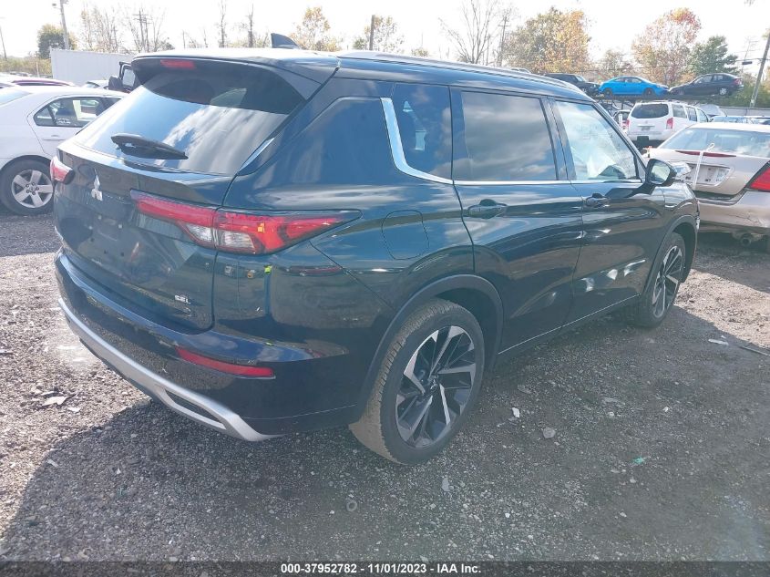 2022 Mitsubishi Outlander Sel VIN: JA4J3VA8XNZ027832 Lot: 37952782