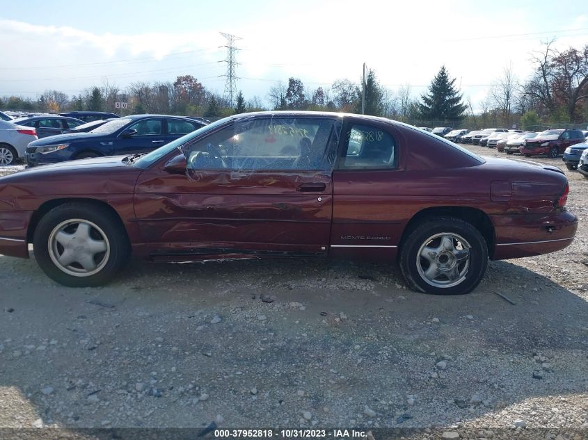 1999 Chevrolet Monte Carlo Ls VIN: 2G1WW12MXX9184368 Lot: 37952818