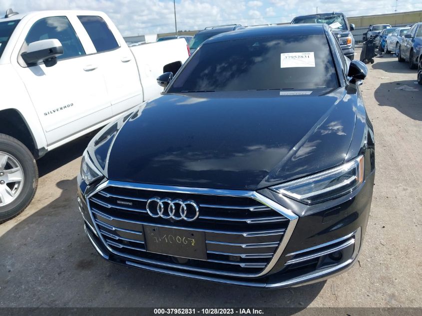 2019 Audi A8 VIN: WAU8DAF86KN005202 Lot: 37952831