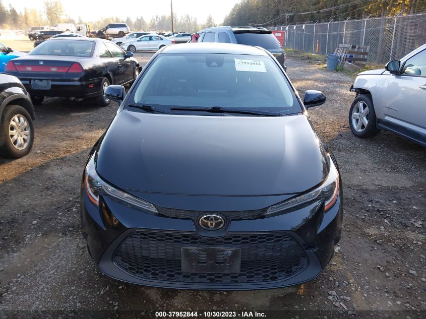 2021 Toyota Corolla Le VIN: JTDEPMAE3MJ151773 Lot: 37952844