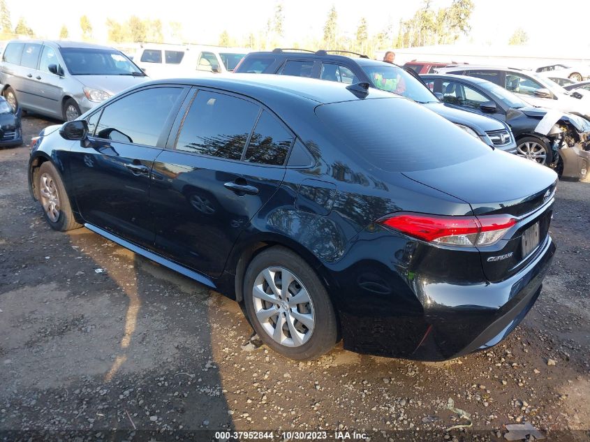 2021 Toyota Corolla Le VIN: JTDEPMAE3MJ151773 Lot: 37952844