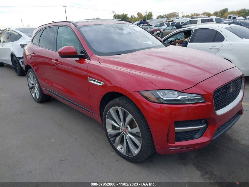 2017 Jaguar F-Pace 35T R-Sport VIN: SADCL2BV7HA090301 Lot: 37952880