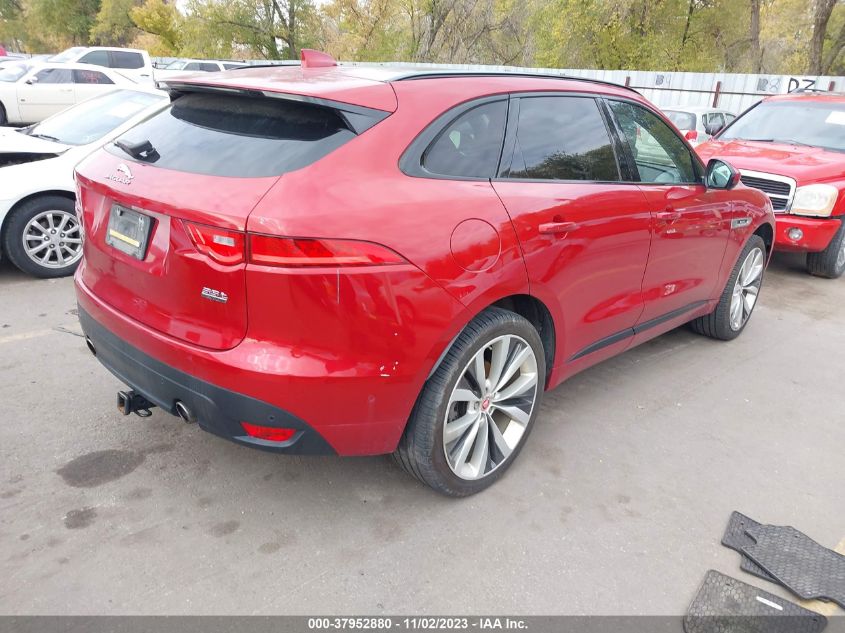 2017 Jaguar F-Pace 35T R-Sport VIN: SADCL2BV7HA090301 Lot: 37952880