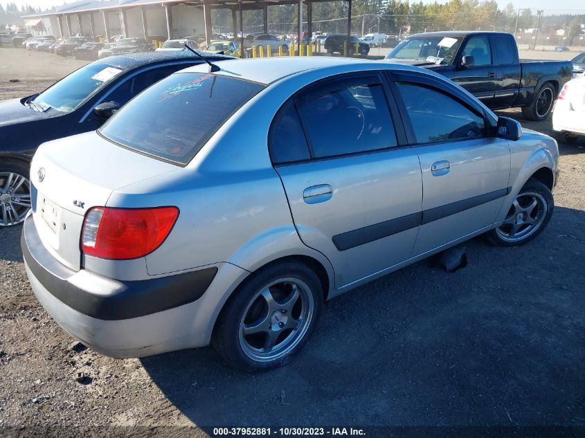 2006 Kia Rio Lx VIN: KNADE123566121237 Lot: 37952881