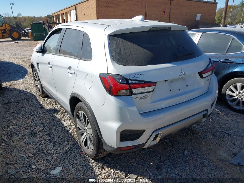 2022 Mitsubishi Outlander Sport 2.0 Se 2Wd VIN: JA4APVAUXNU015551 Lot: 37952884