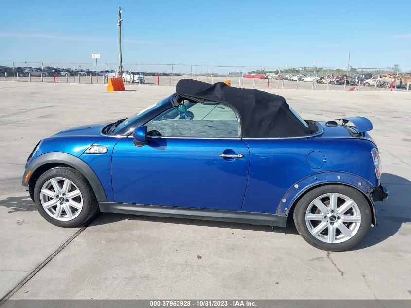 2015 Mini Cooper Roadster S VIN: WMWSY3C51FT595861 Lot: 37952928