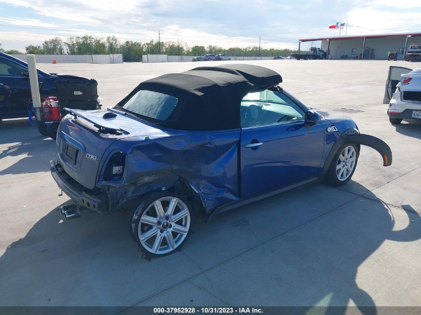 2015 Mini Cooper Roadster S VIN: WMWSY3C51FT595861 Lot: 37952928