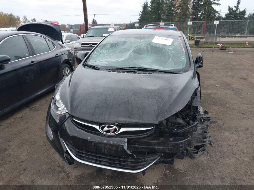 2013 Hyundai Elantra Gls VIN: 5NPDH4AE8DH239462 Lot: 37952985