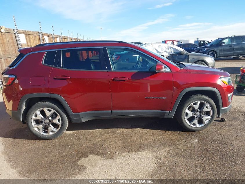 2021 Jeep Compass Limited 4X4 VIN: 3C4NJDCB7MT528537 Lot: 37952986