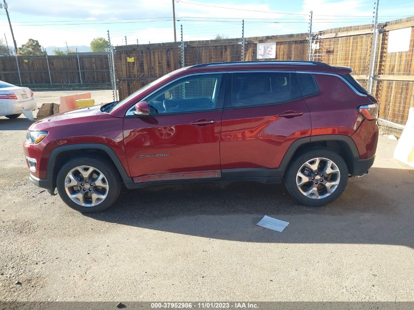 2021 Jeep Compass Limited 4X4 VIN: 3C4NJDCB7MT528537 Lot: 37952986