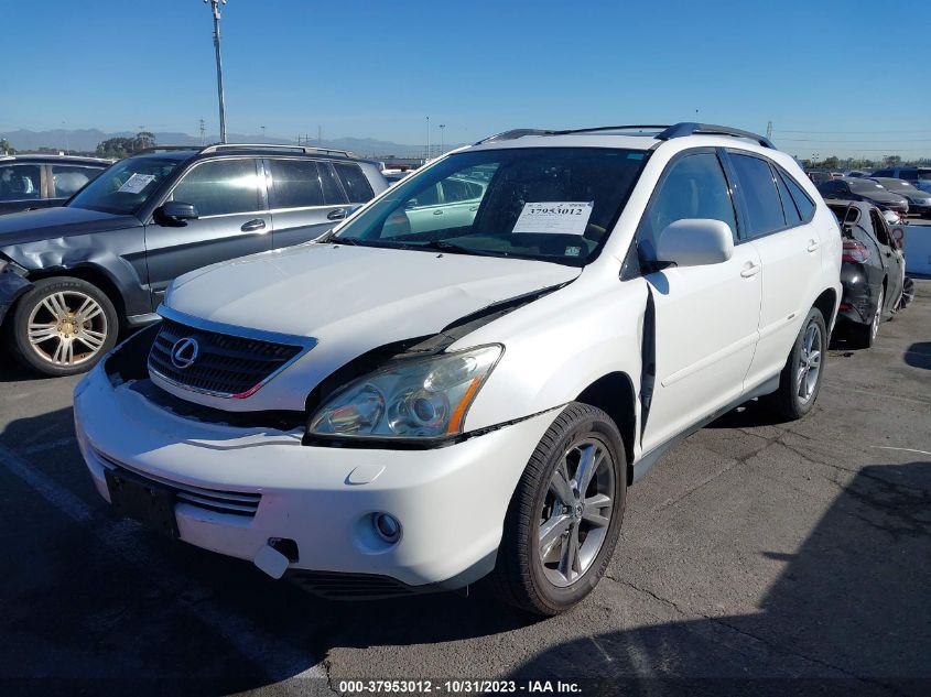 2007 Lexus Rx 400H VIN: JTJGW31U172001606 Lot: 37953012