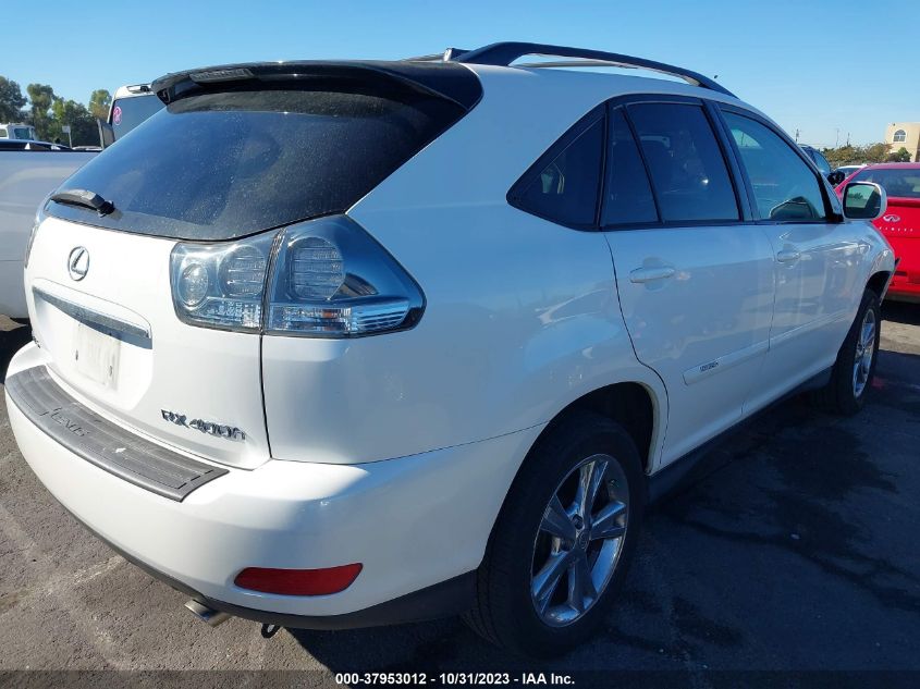 2007 Lexus Rx 400H VIN: JTJGW31U172001606 Lot: 37953012