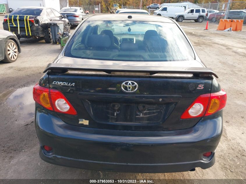 2009 Toyota Corolla S VIN: 2T1BU40E49C022229 Lot: 37953053