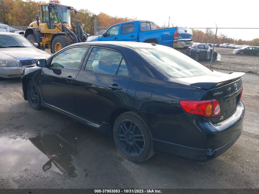 2009 Toyota Corolla S VIN: 2T1BU40E49C022229 Lot: 37953053