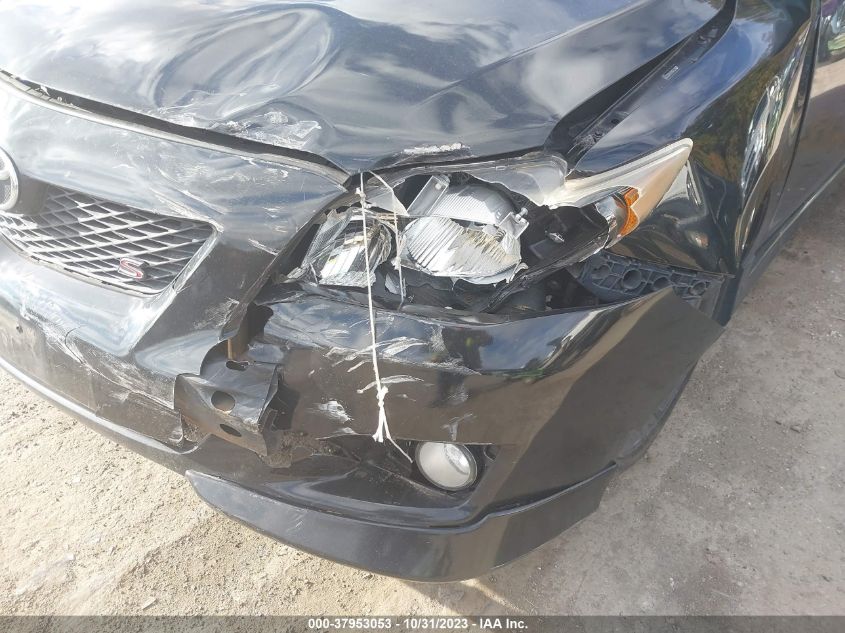 2009 Toyota Corolla S VIN: 2T1BU40E49C022229 Lot: 37953053