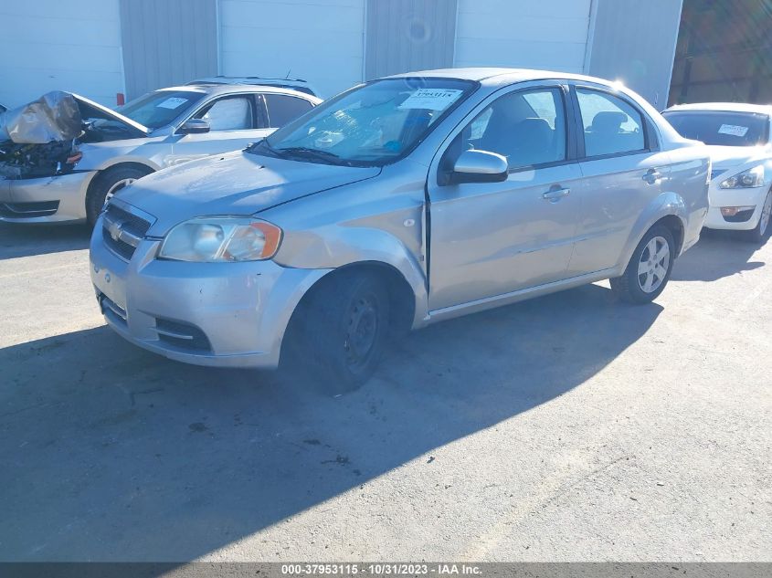 2008 Chevrolet Aveo Ls VIN: KL1TD56688B171001 Lot: 37953115