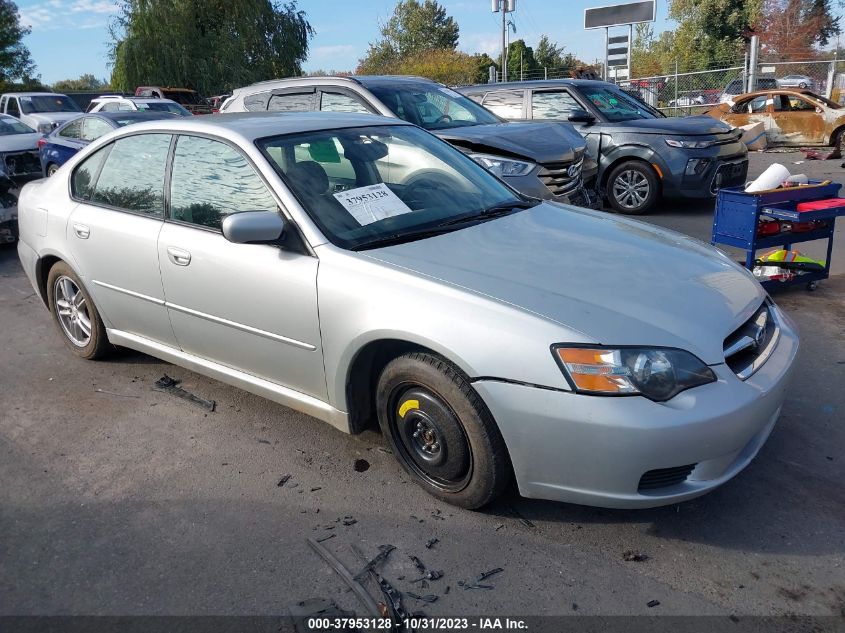 2005 Subaru Legacy Sedan (Natl) VIN: 4S3BL616056201424 Lot: 37953128