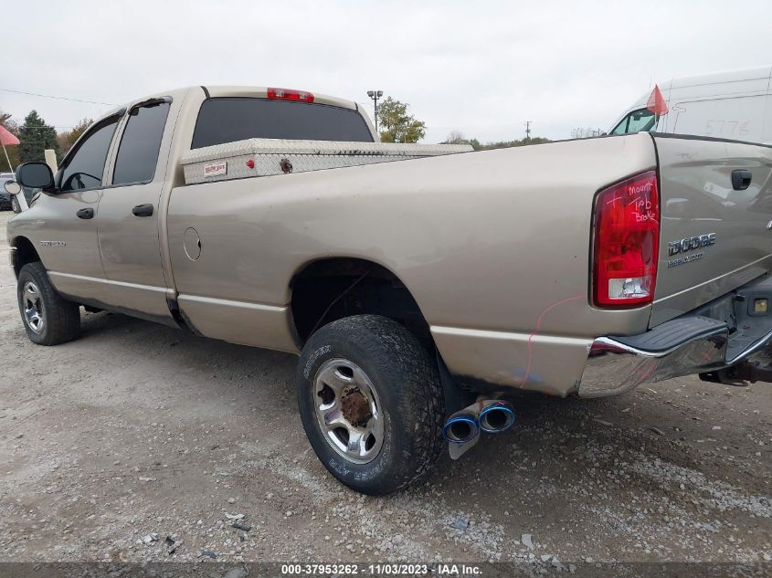 2003 Dodge Ram 2500 St/Slt VIN: 3D7KU28D73G737685 Lot: 37953262