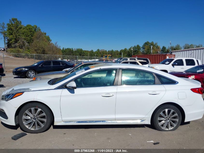 2017 Hyundai Sonata Sport VIN: 5NPE34AF2HH520450 Lot: 37953268