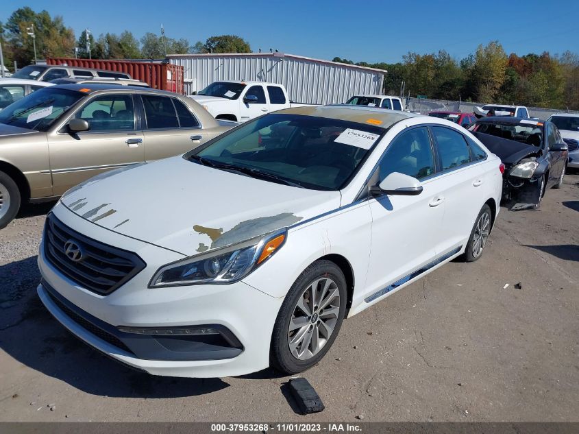 2017 Hyundai Sonata Sport VIN: 5NPE34AF2HH520450 Lot: 37953268