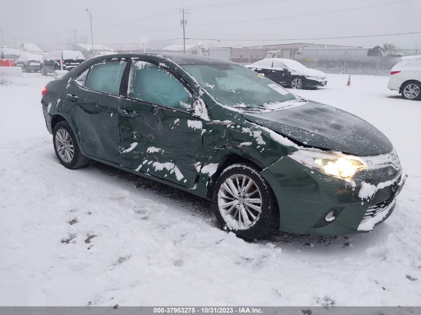 2014 Toyota Corolla Le Plus VIN: 2T1BURHE2EC149024 Lot: 37953275