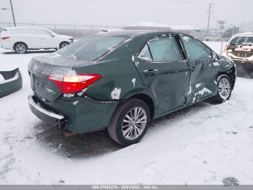 2014 Toyota Corolla Le Plus VIN: 2T1BURHE2EC149024 Lot: 37953275