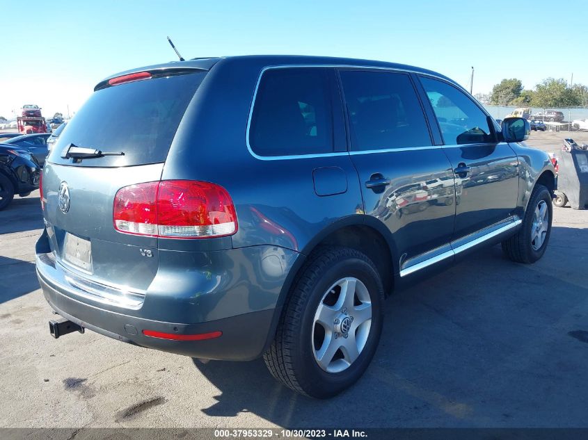 2006 Volkswagen Touareg 3.2L V6 VIN: WVGZG77L36D002804 Lot: 37953329