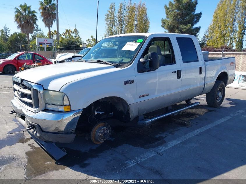 2004 Ford F-250 Lariat/Xl/Xlt VIN: 1FTNW21P34EE08397 Lot: 37953337