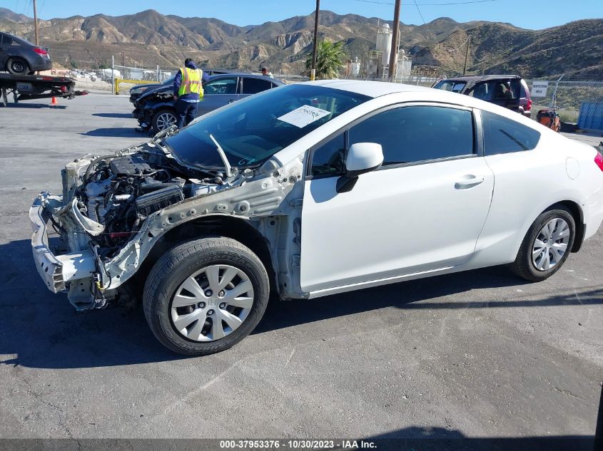 2012 Honda Civic Cpe Lx VIN: 2HGFG3B58CH511926 Lot: 37953376