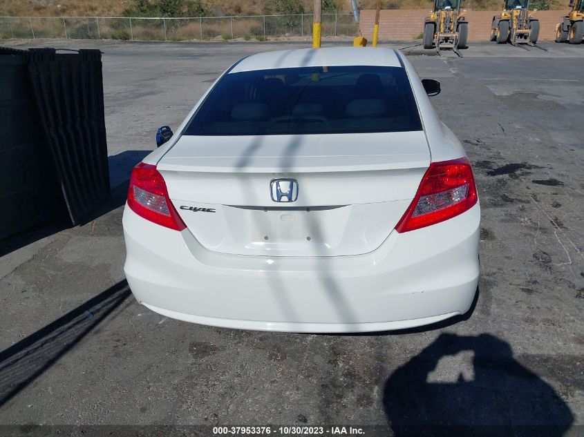 2012 Honda Civic Cpe Lx VIN: 2HGFG3B58CH511926 Lot: 37953376