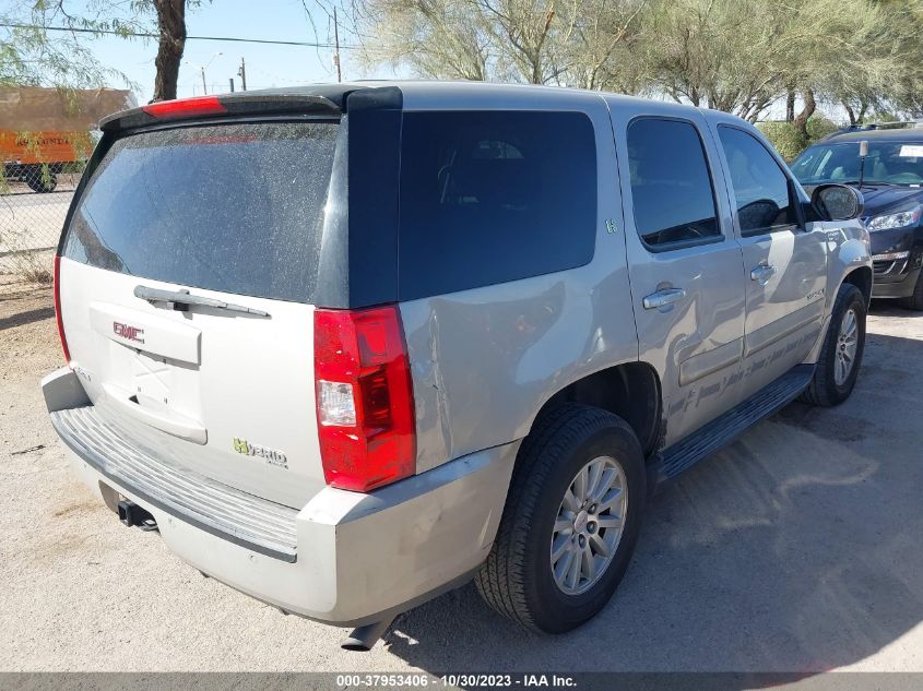 2008 GMC Yukon Hybrid VIN: 1GKFC13558R215075 Lot: 37953406