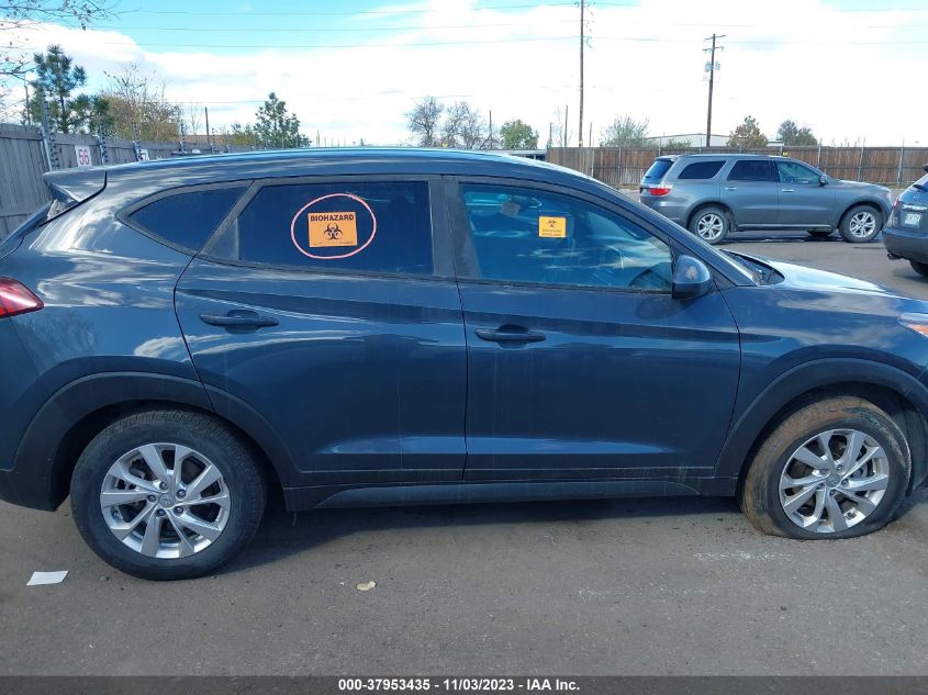 2019 Hyundai Tucson Se VIN: KM8J2CA47KU872572 Lot: 37953435